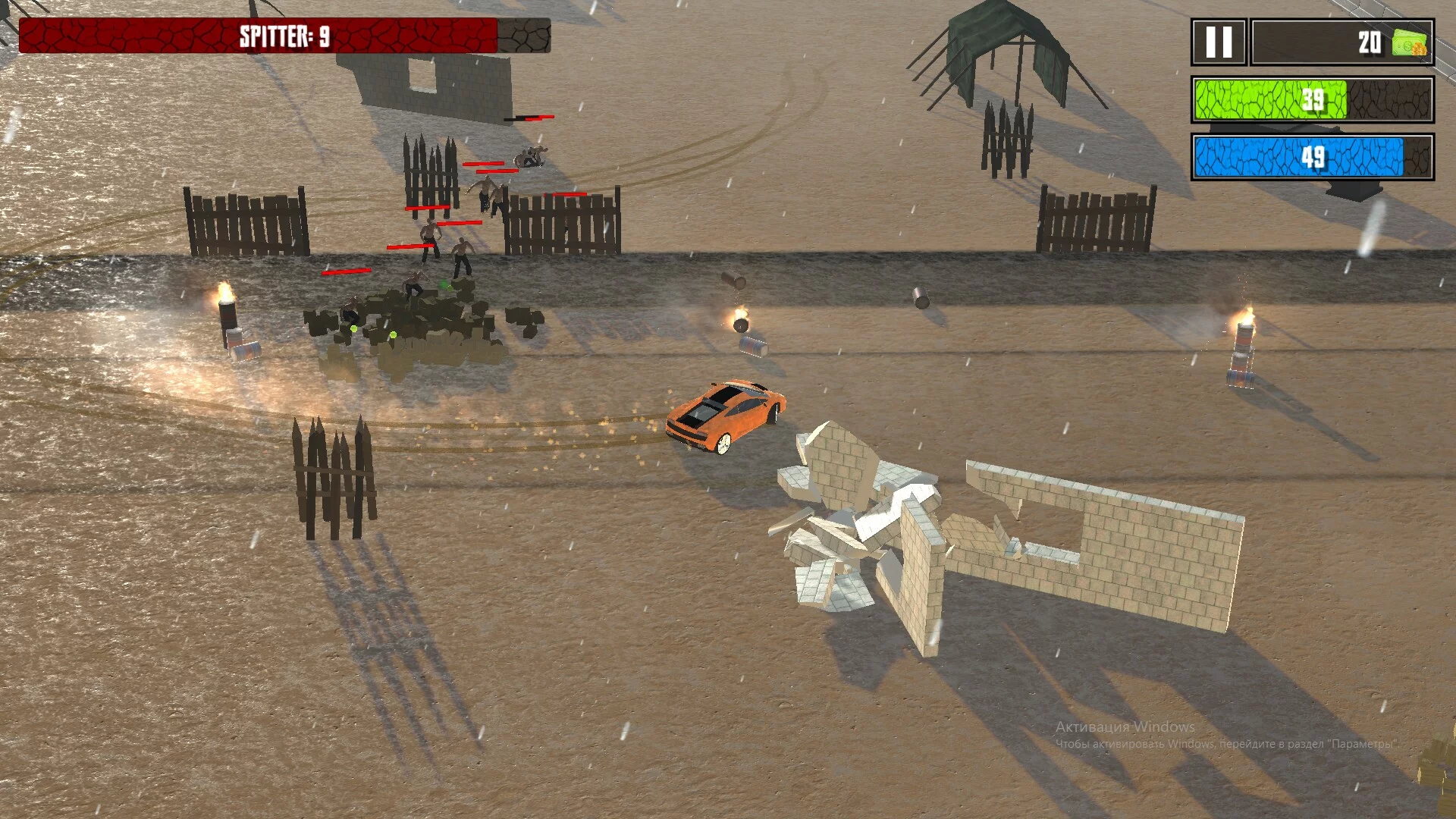 Изображение игры: The Zombie Smasher