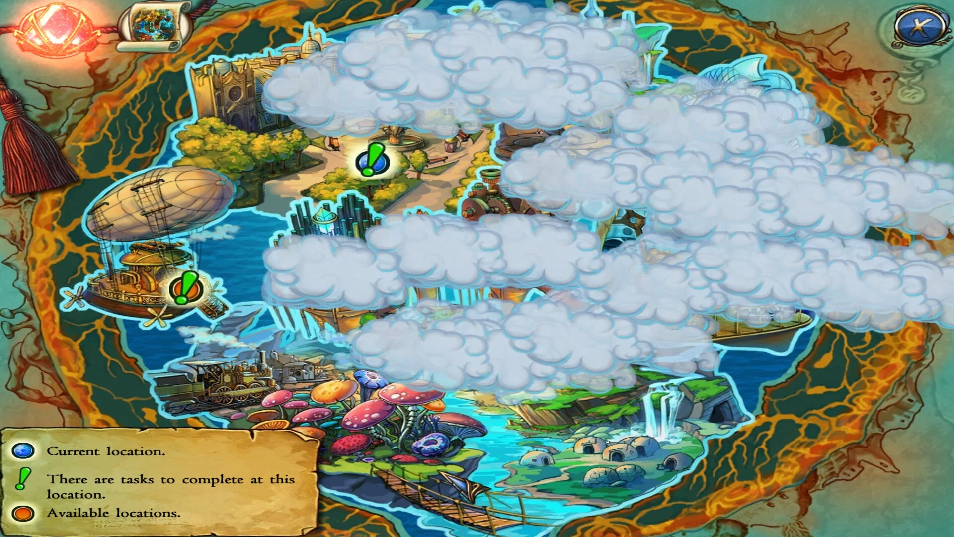 Изображение игры: Journey to the Heart of Gaia