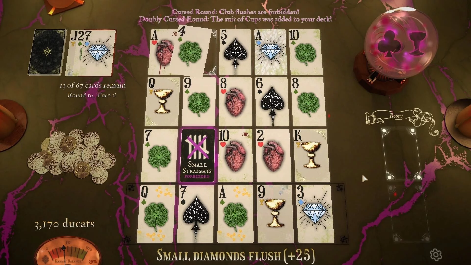 Изображение игры: Curses of Tarot