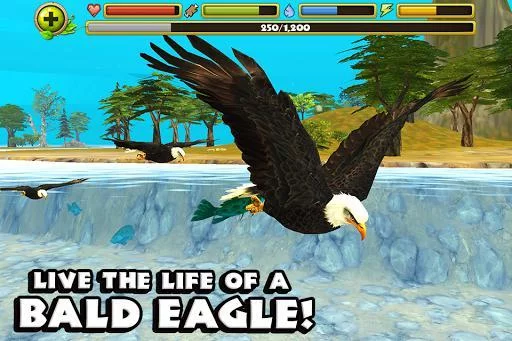 Изображение игры: Eagle Simulator