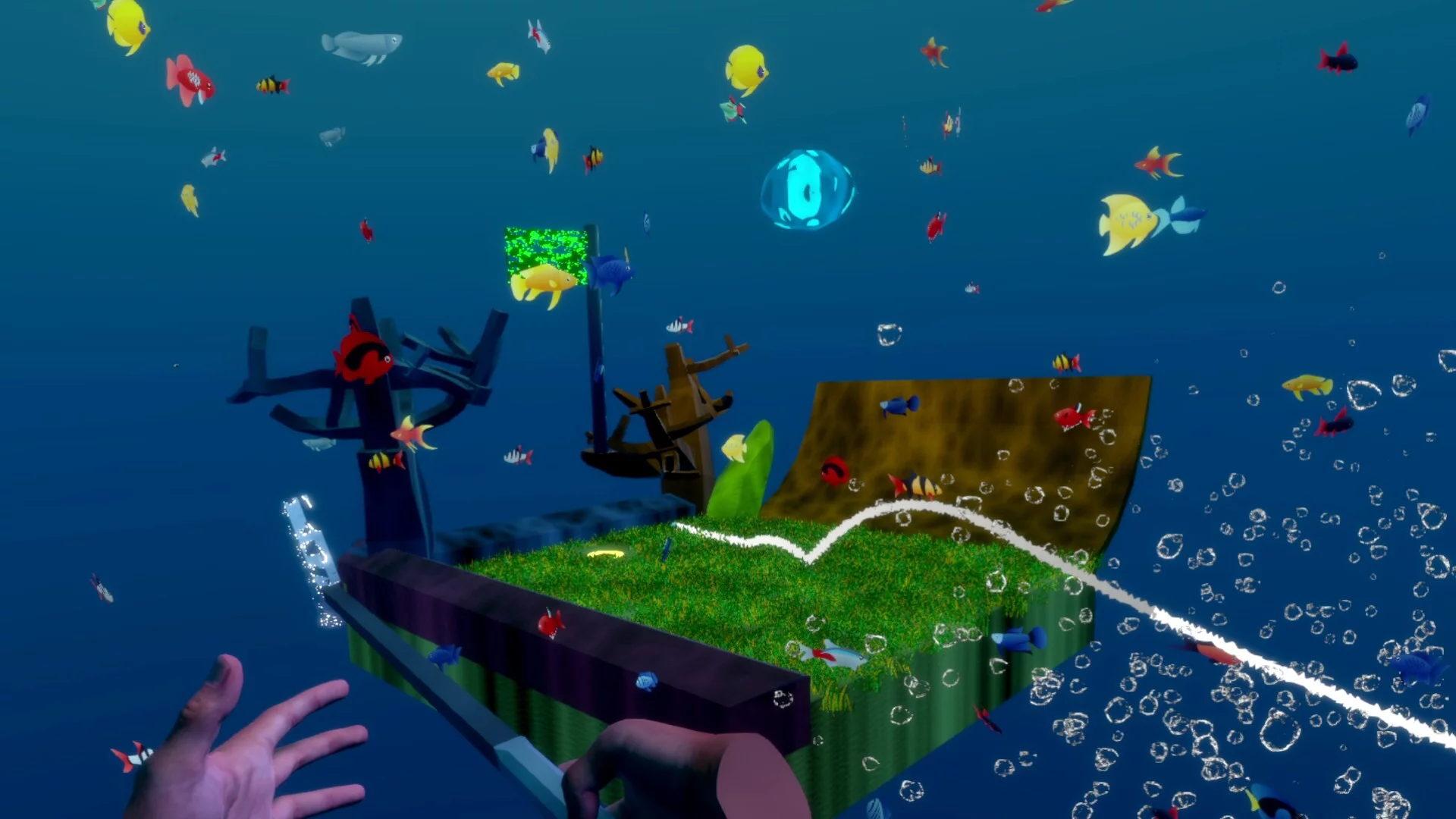 Изображение игры: Mini Golf Worlds VR