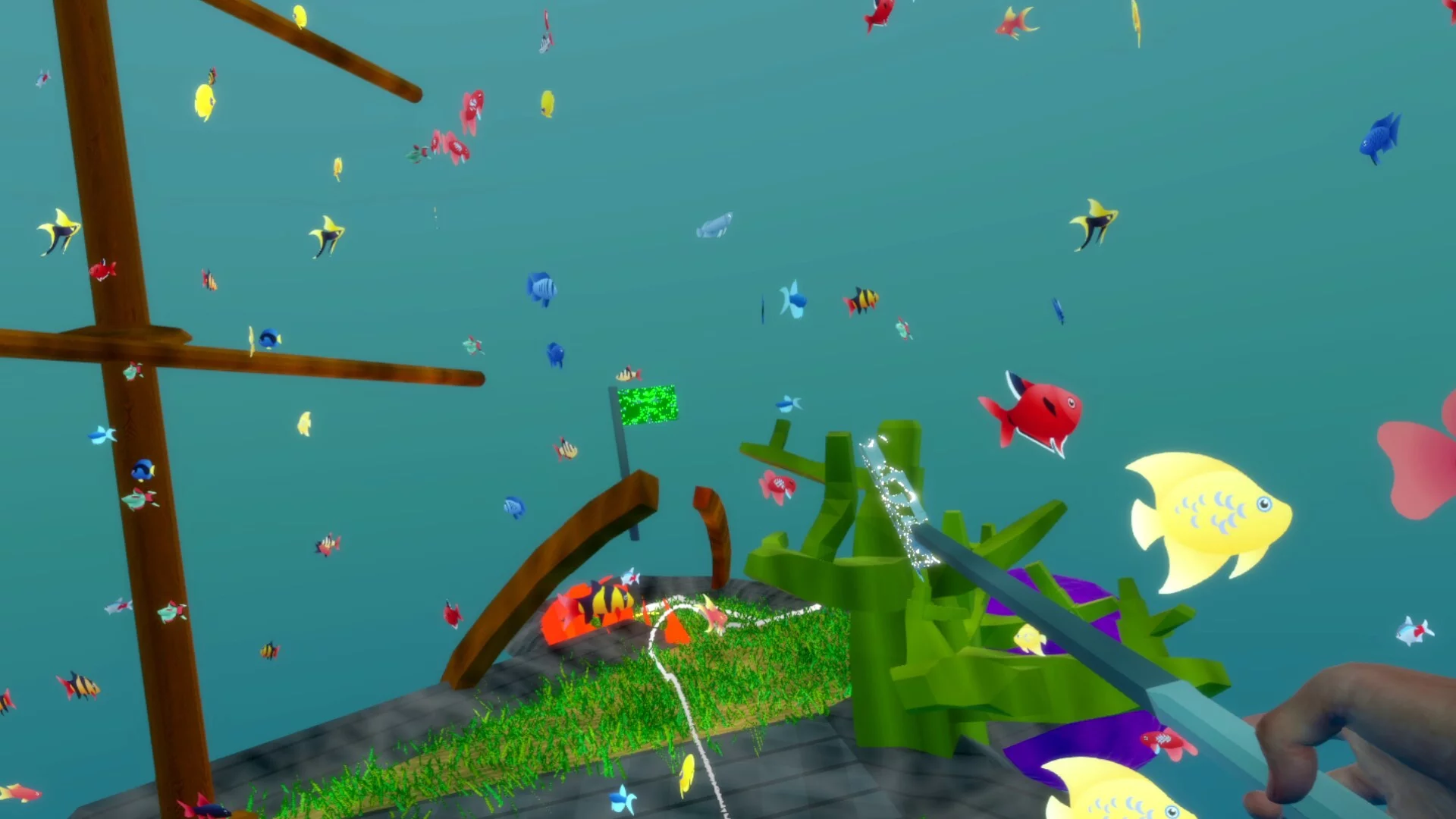 Изображение игры: Mini Golf Worlds VR