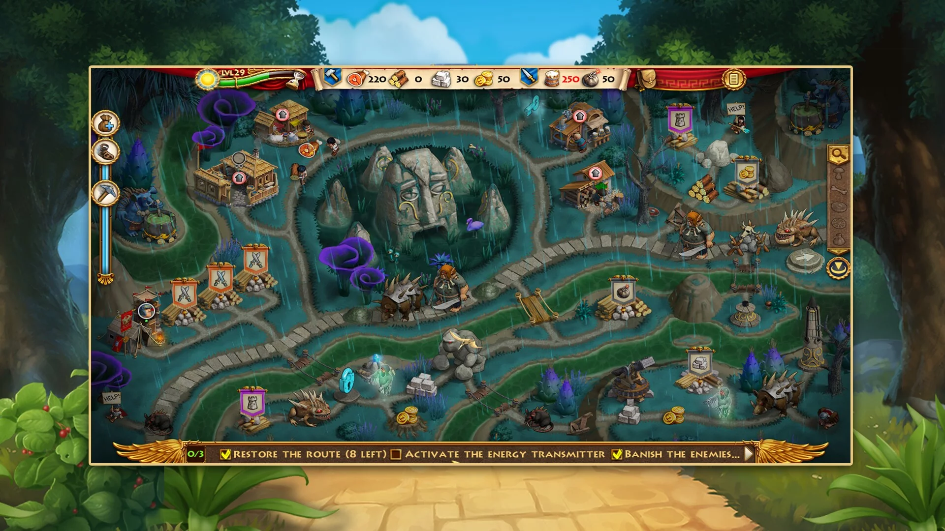 Изображение игры: Roads Of Rome: Portals Collector's Edition