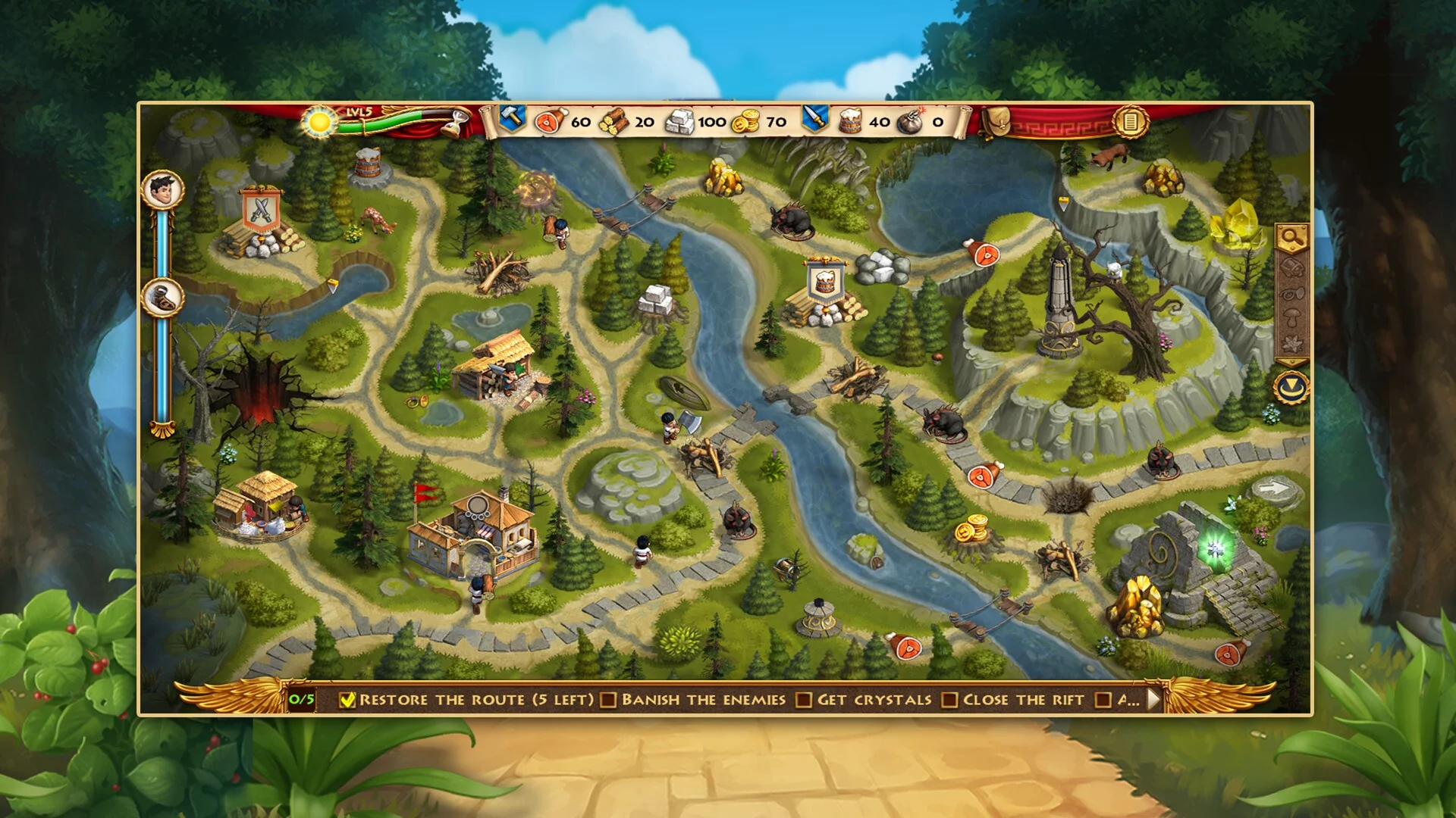 Изображение игры: Roads Of Rome: Portals Collector's Edition