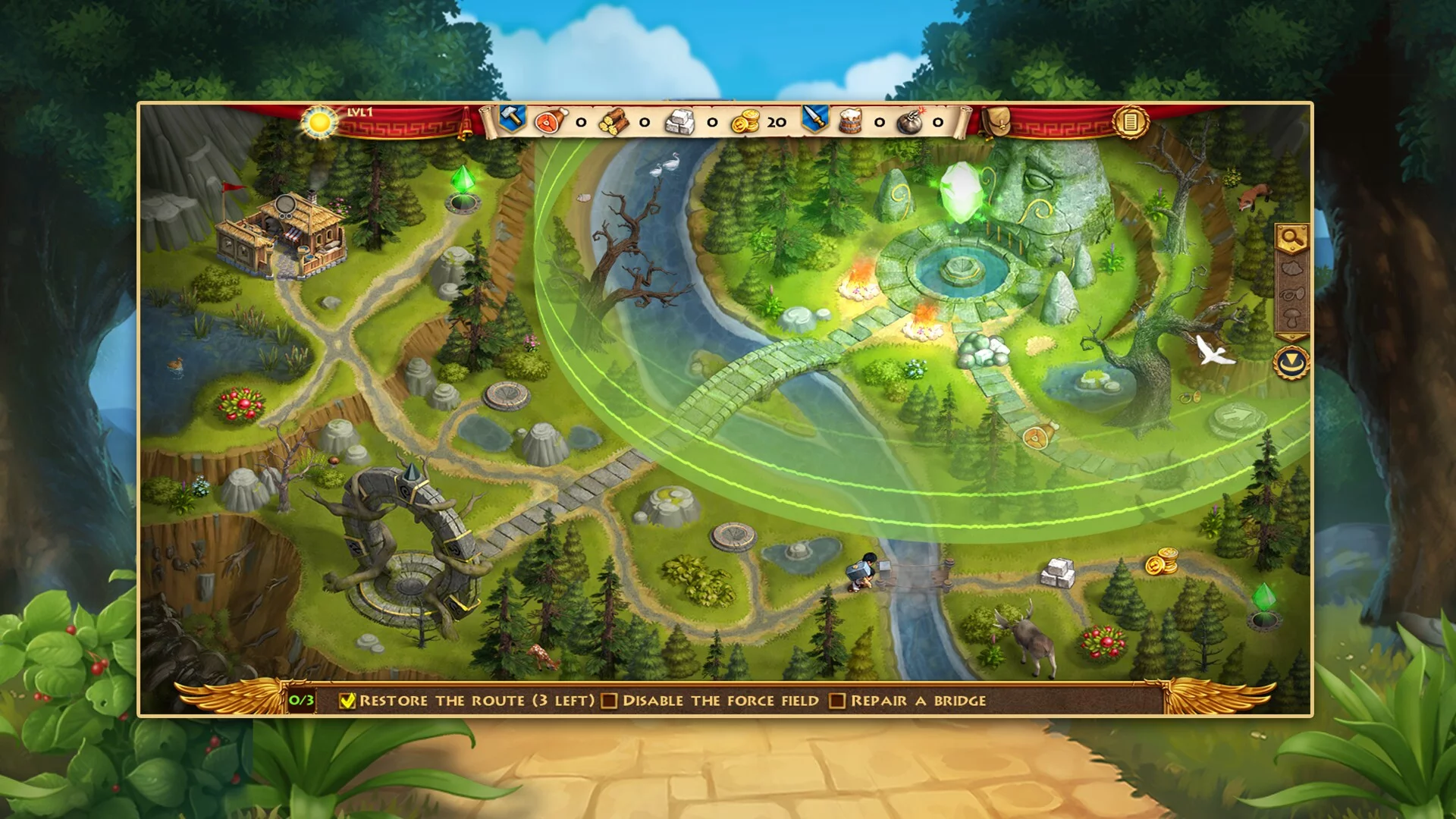 Изображение игры: Roads Of Rome: Portals Collector's Edition