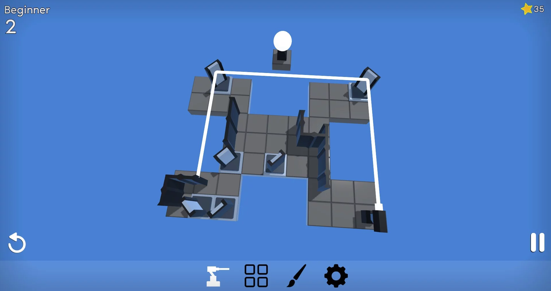 Изображение игры: Laser Bounce