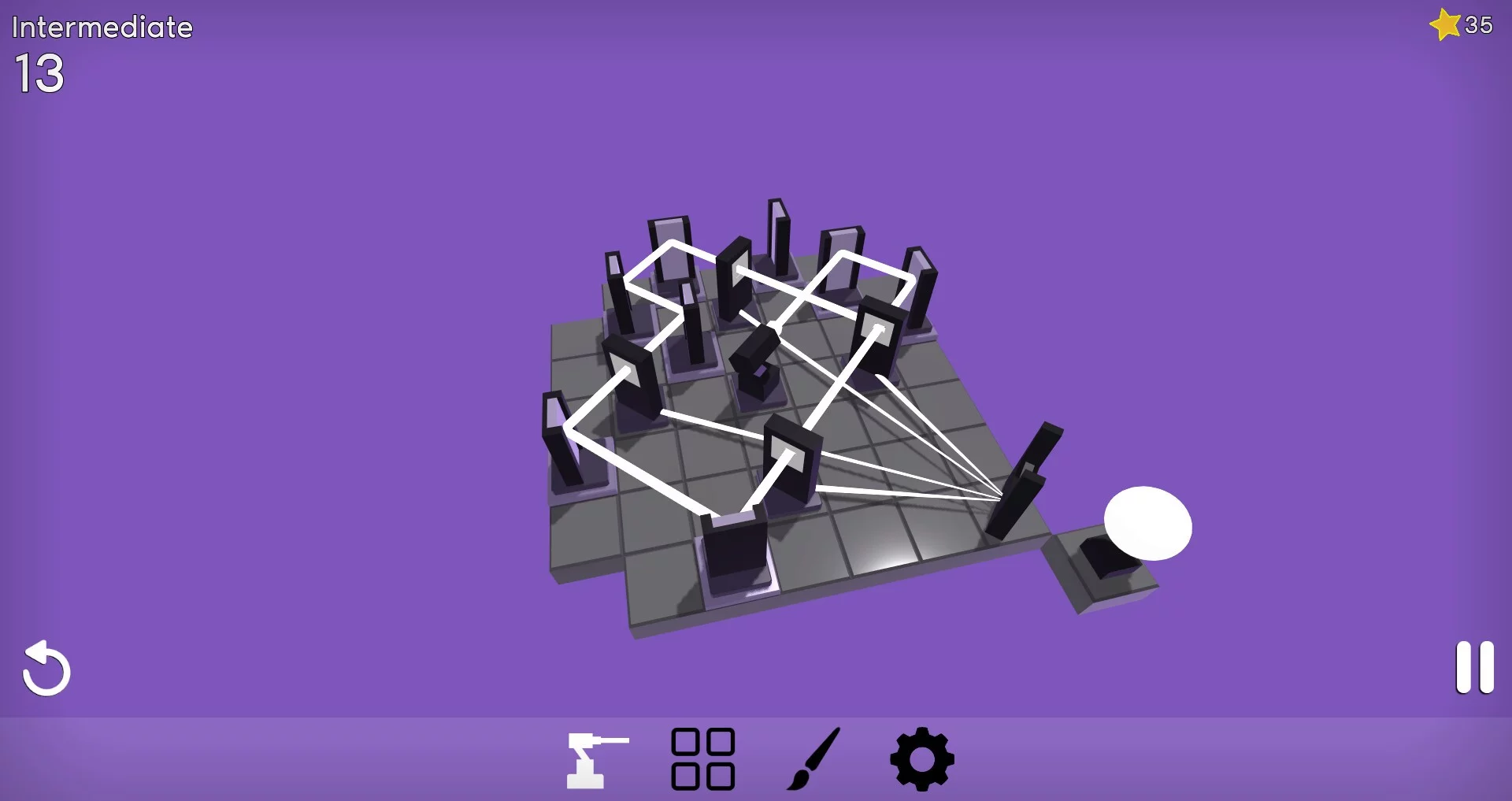 Изображение игры: Laser Bounce