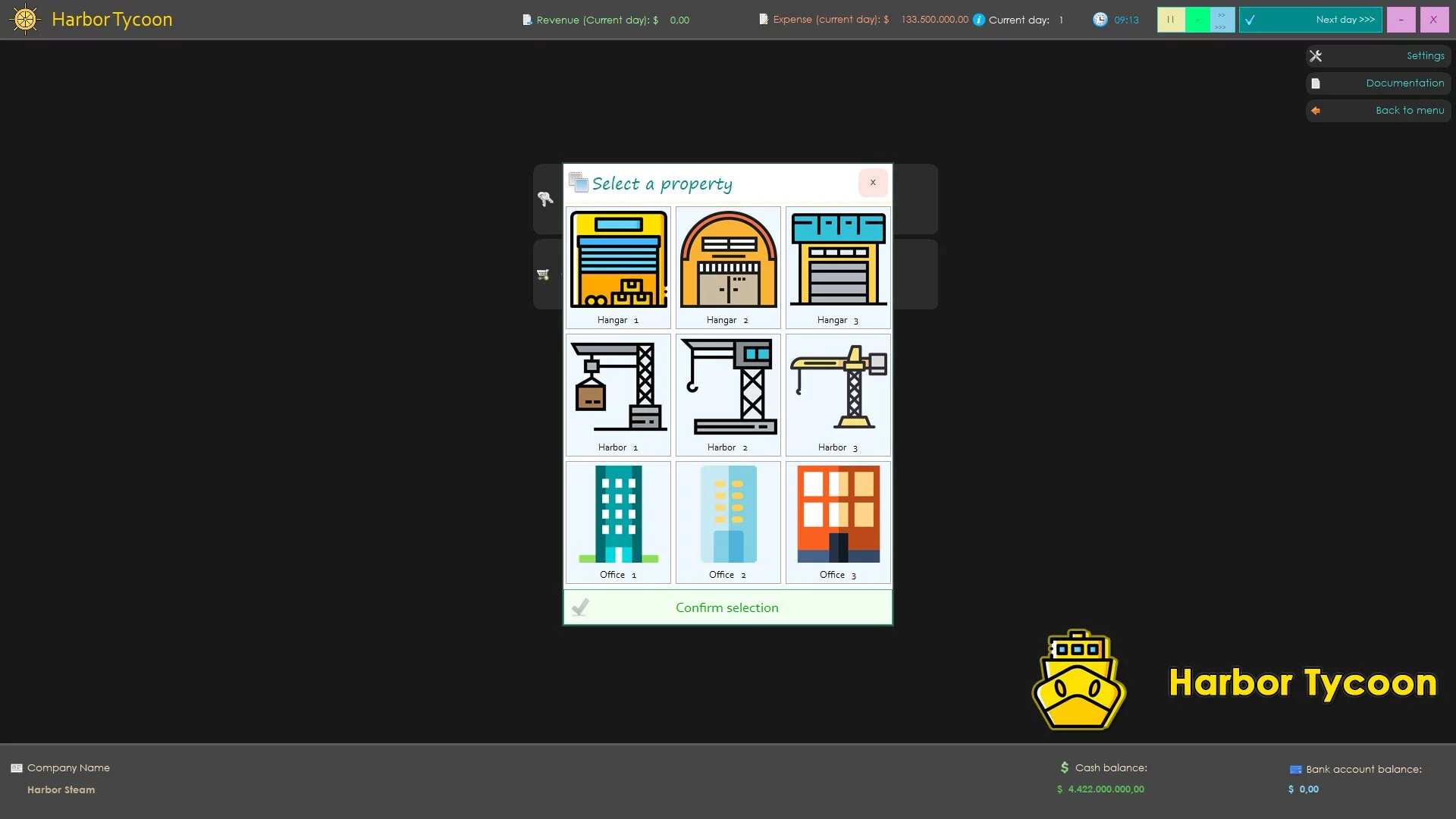Изображение игры: Harbor Tycoon