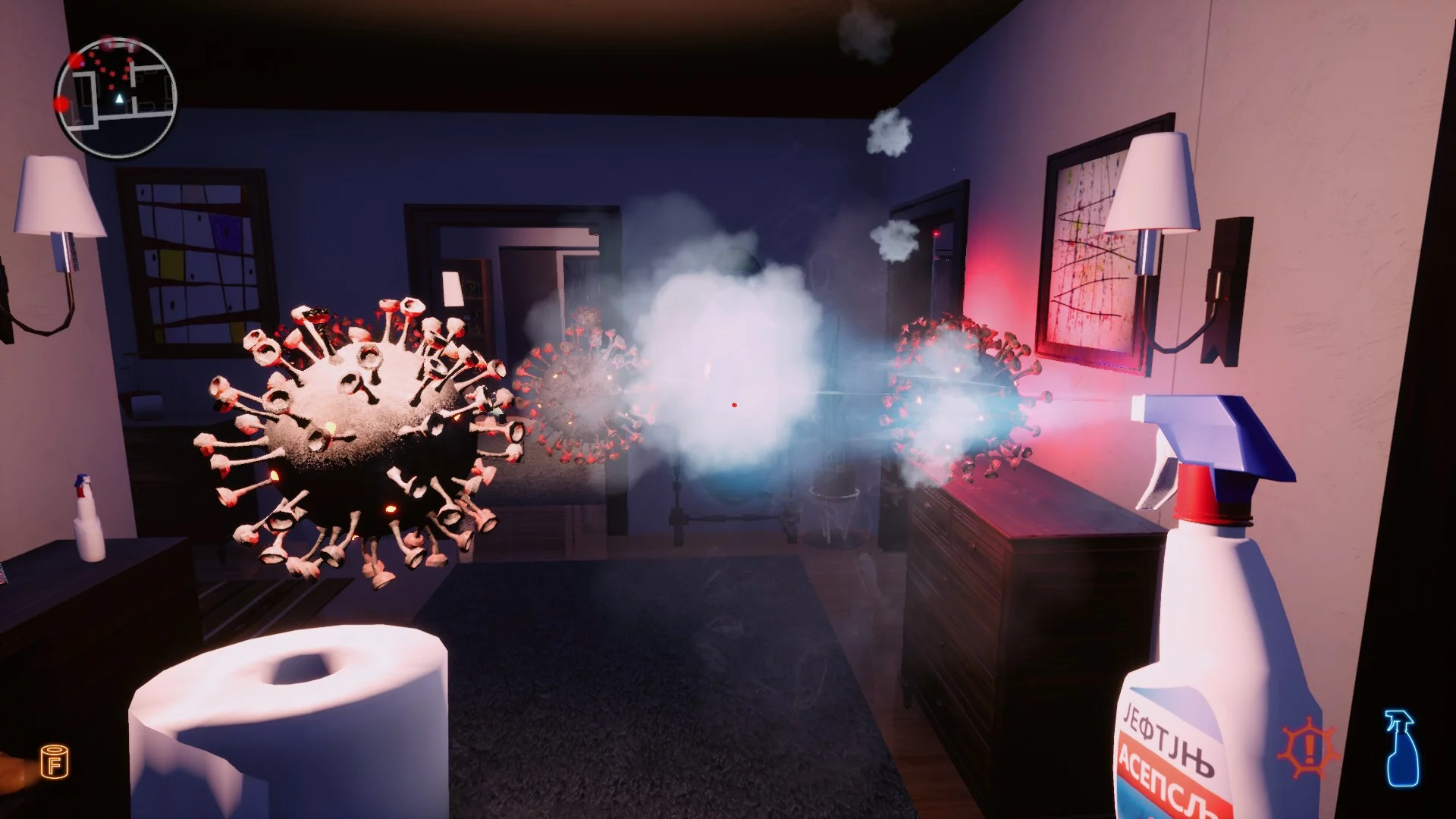 Изображение игры: Virus at Home