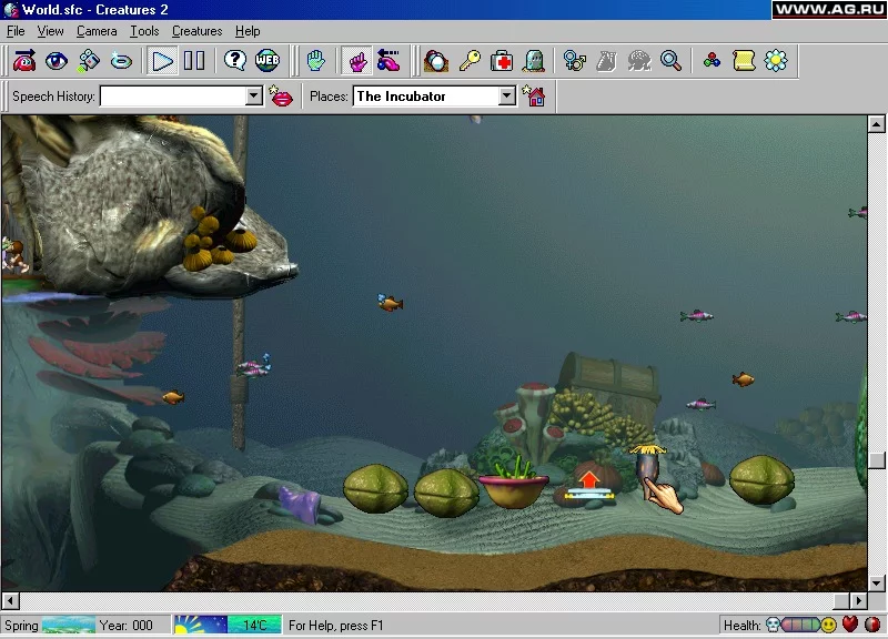 Изображение игры: Creatures 2