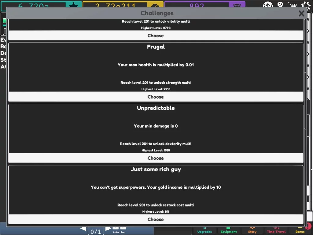 Изображение игры: Idle Superpowers