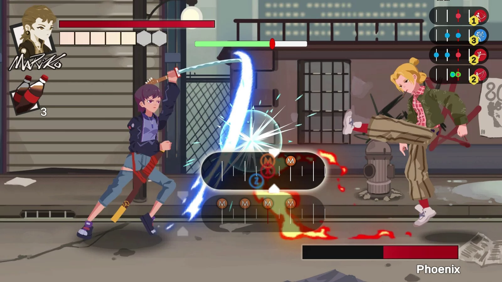 Изображение игры: Super Rhythm Duel