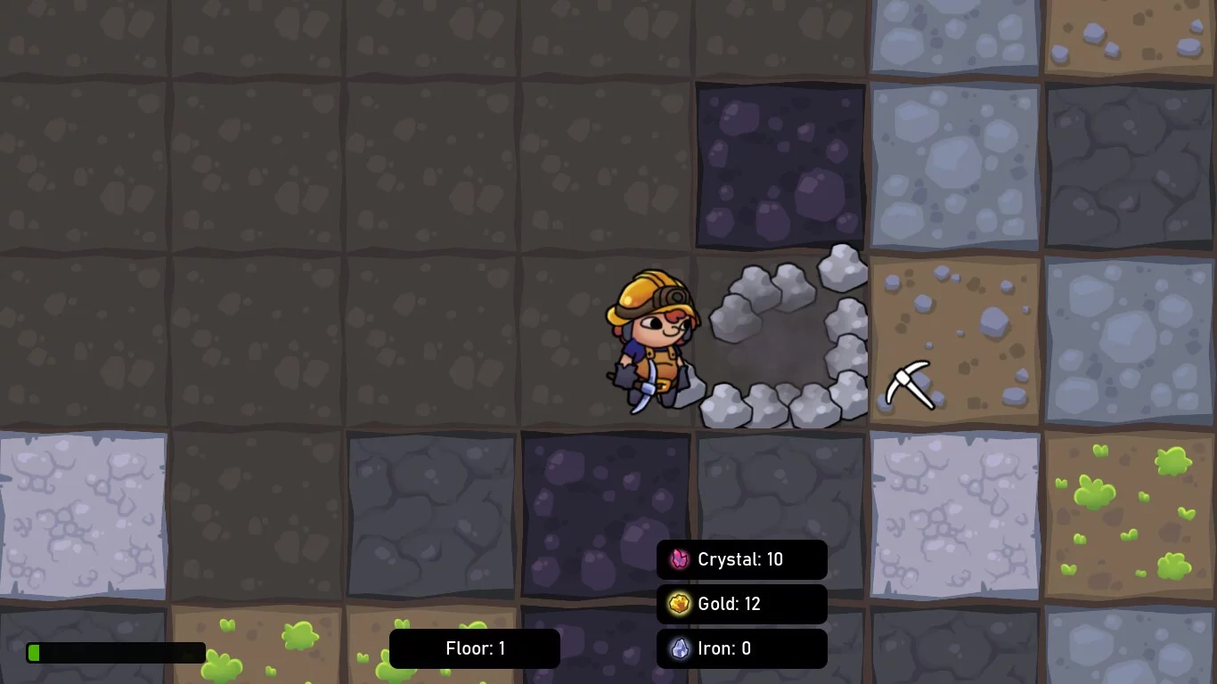 Изображение игры: Golden Mine Pickaxe
