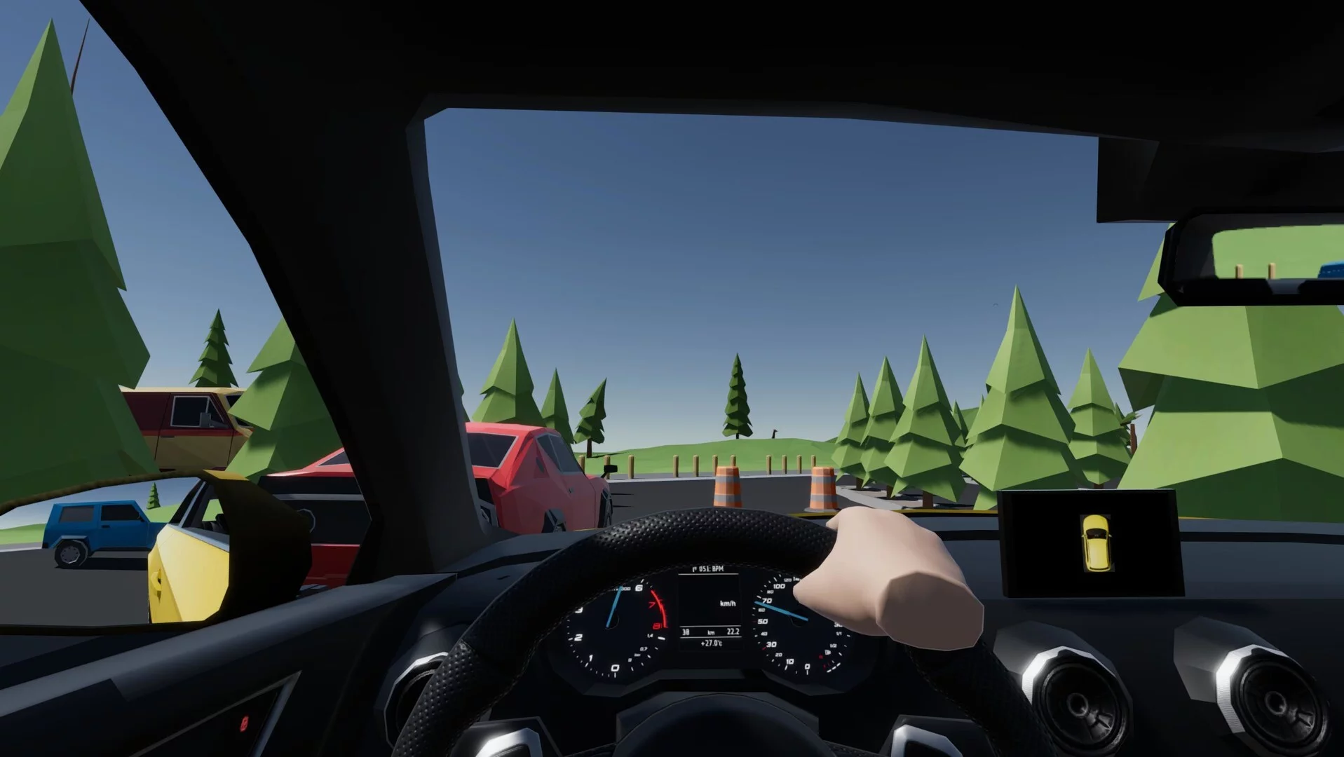 Изображение игры: Car Parking Simulator VR