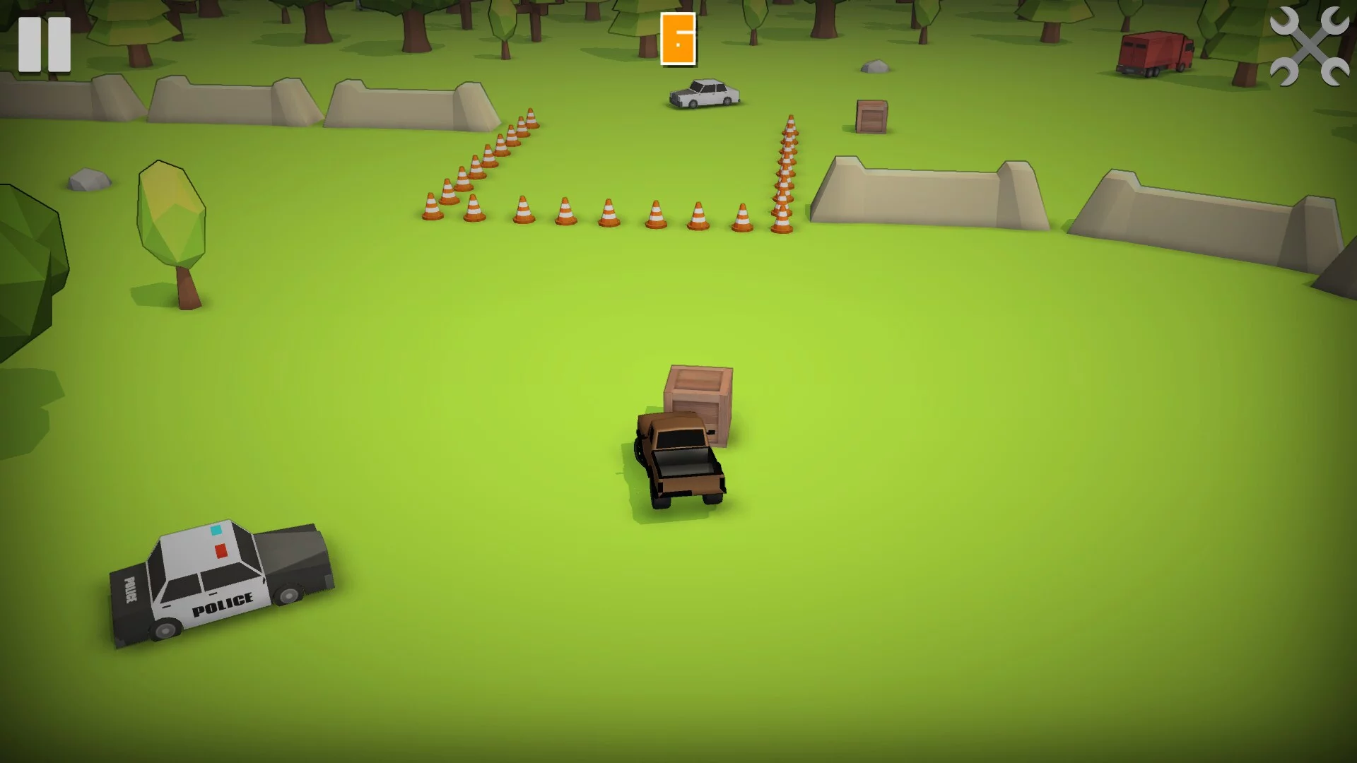 Изображение игры: Police Hot Pursuit