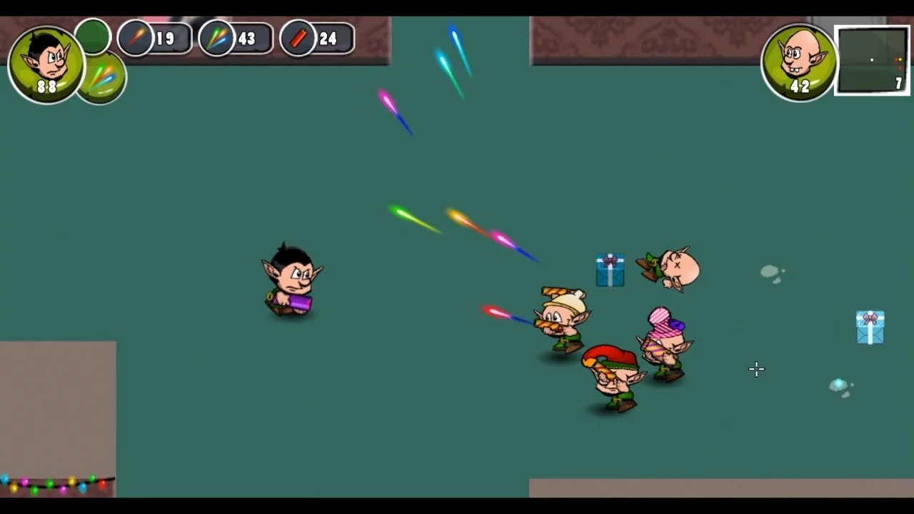 Изображение игры: Christmas Panic
