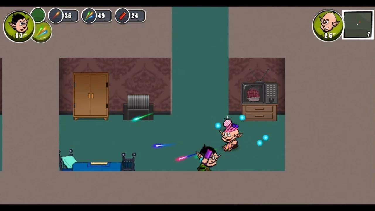 Изображение игры: Christmas Panic