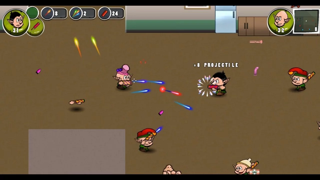 Изображение игры: Christmas Panic