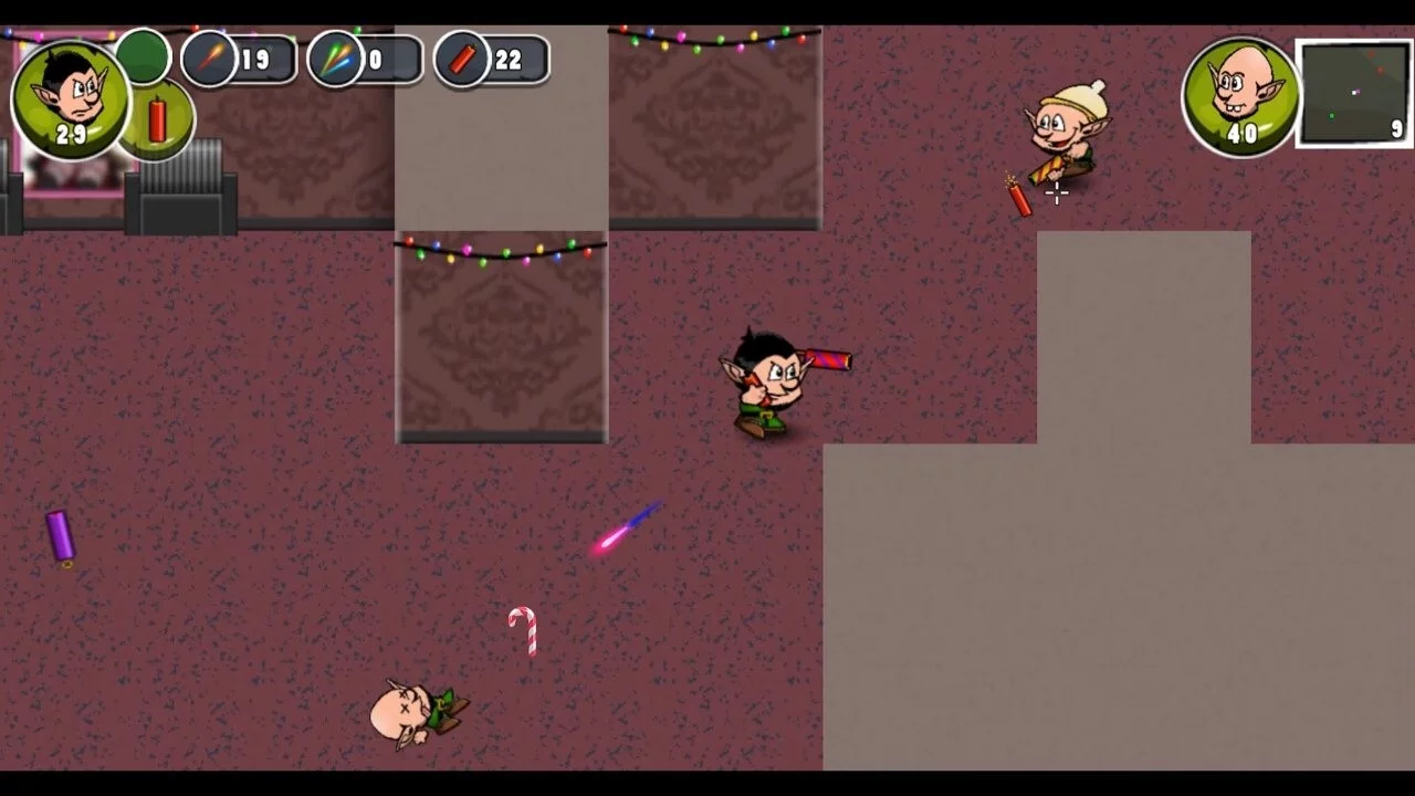 Изображение игры: Christmas Panic