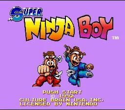 Изображение игры: Super Ninja Boy