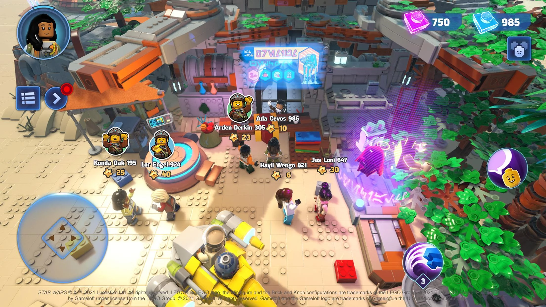 Изображение игры: LEGO Star Wars: Castaways