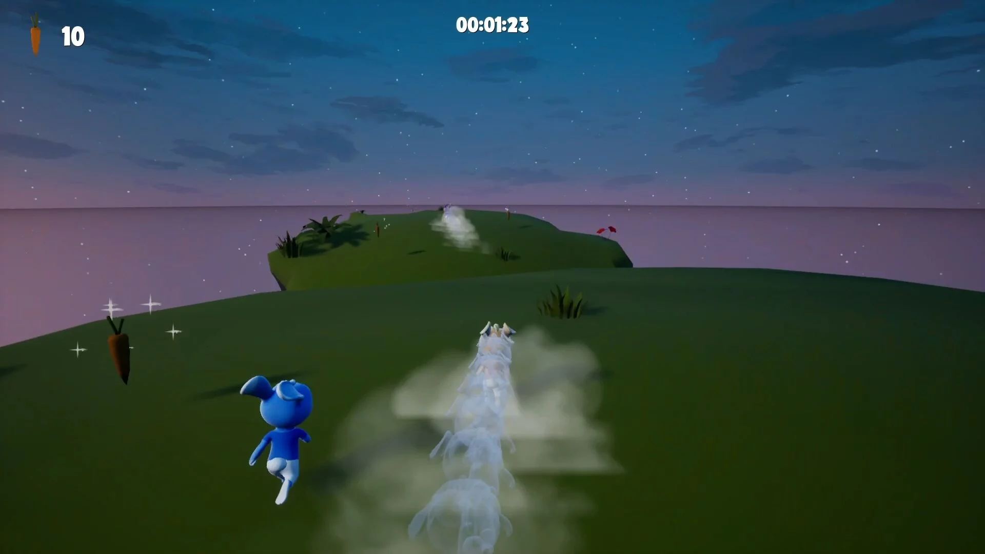 Изображение игры: Bouncy Bunnies