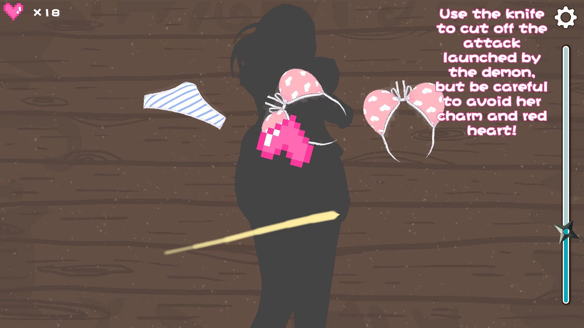 Изображение игры: Desire Ninja