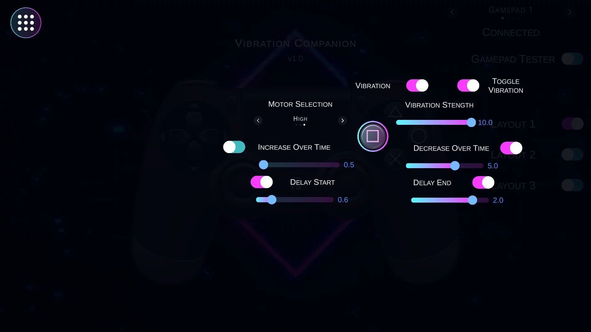 Изображение игры: Vibration Companion