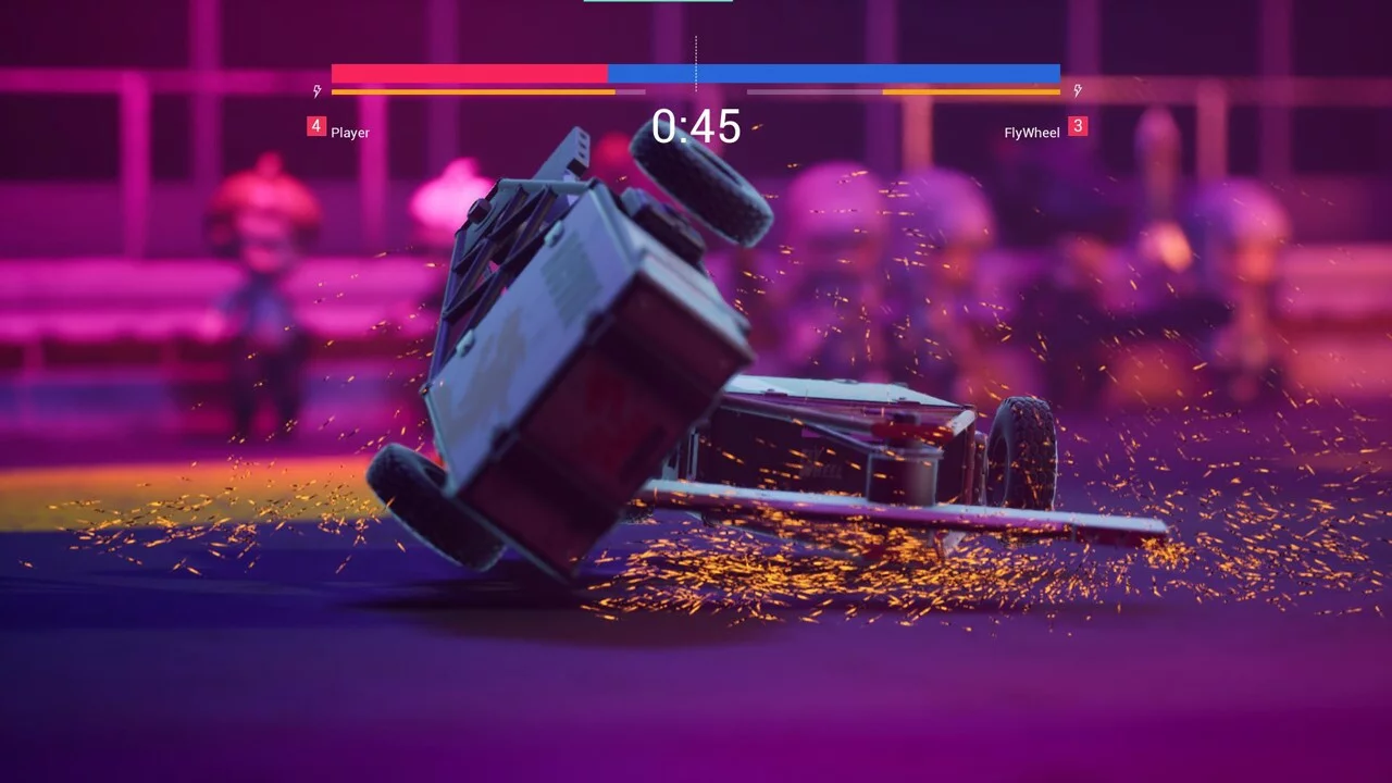 Изображение игры: Robot chariot battle