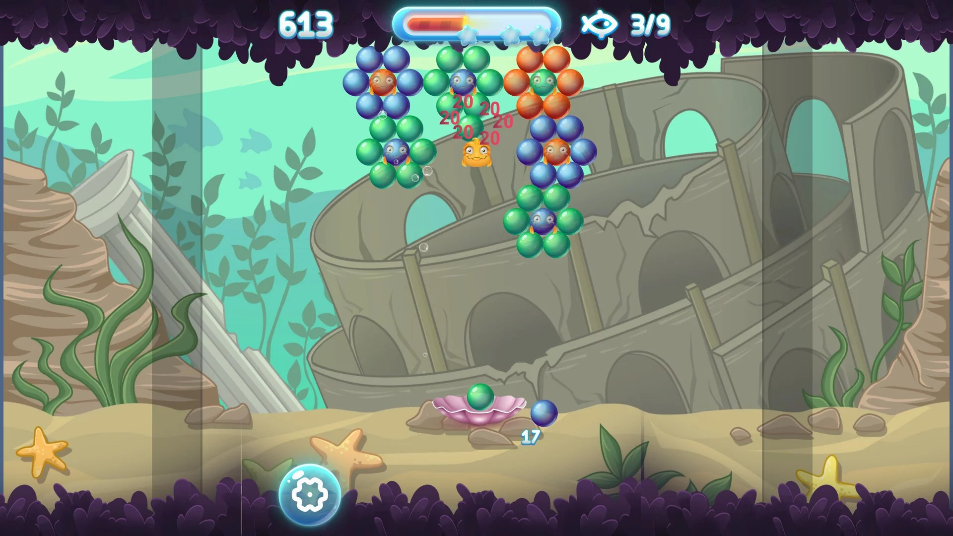 Изображение игры: Bubbles shot