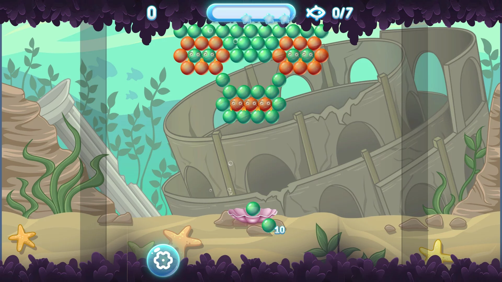 Изображение игры: Bubbles shot
