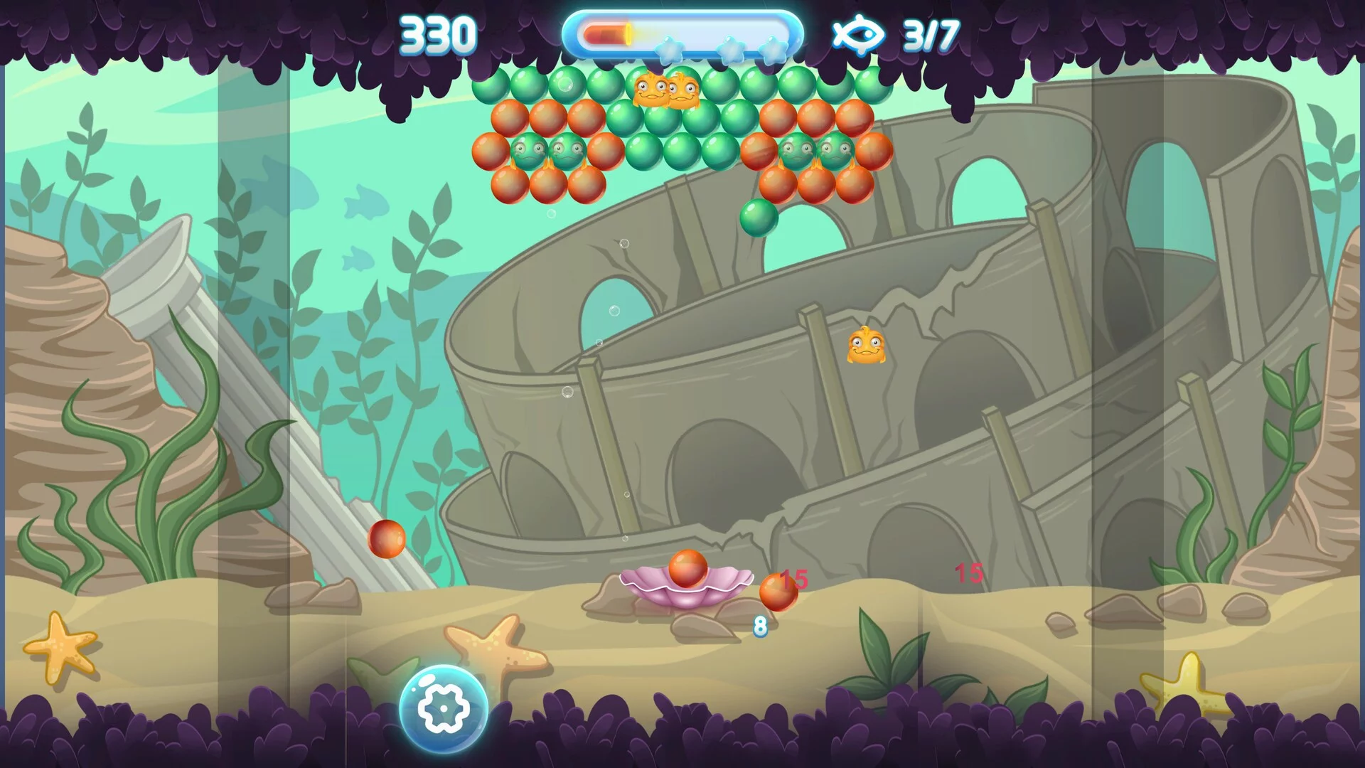 Изображение игры: Bubbles shot