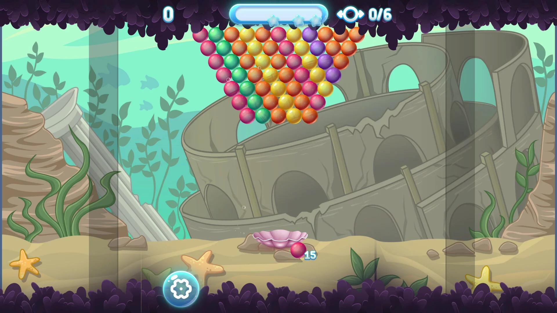 Изображение игры: Bubbles shot