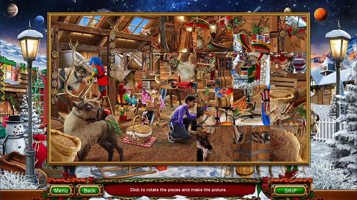 Изображение игры: Ultimate Christmas Puzzler 2