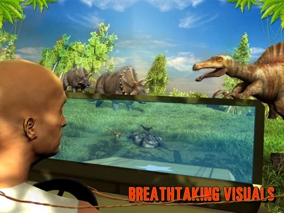 Изображение игры: Dino VR: Jurassic World