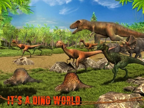 Изображение игры: Dino VR: Jurassic World