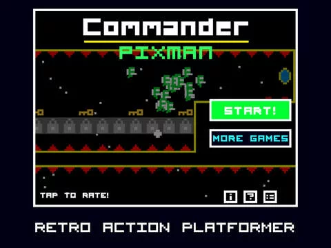 Изображение игры: Commander Pixman