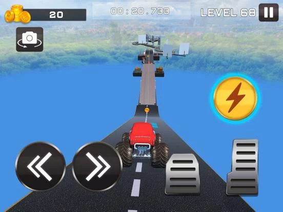 Изображение игры: SuperHero Car Stunt Race City