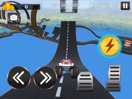 Изображение игры: SuperHero Car Stunt Race City