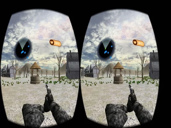 Изображение игры: VR Zombies Combat:Zombie Shooter For VirtualGlasse