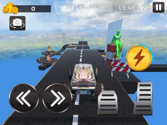 Изображение игры: SuperHero Car Stunt Race City