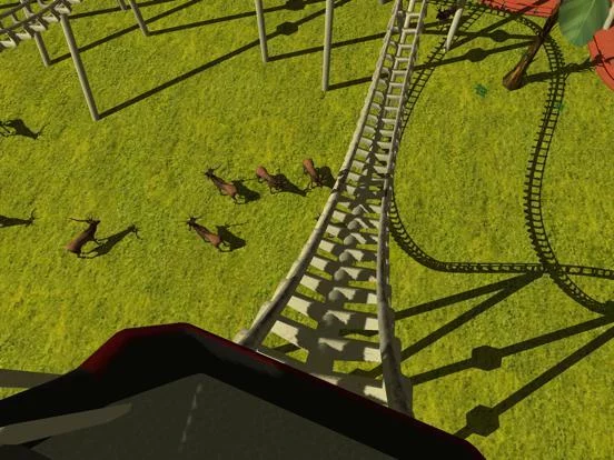 Изображение игры: VR Zoo Animals Roller Coaster