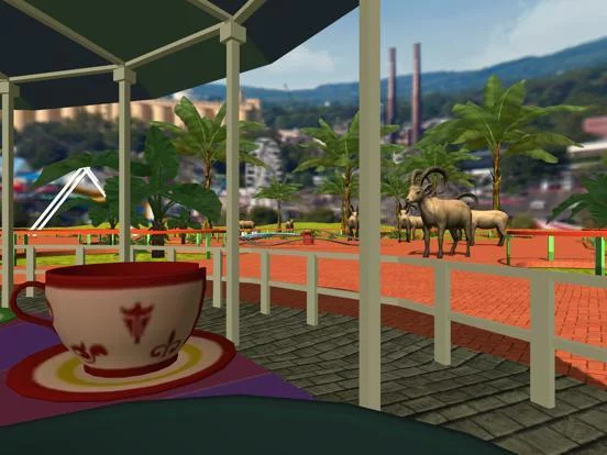 Изображение игры: VR Zoo Animals Roller Coaster