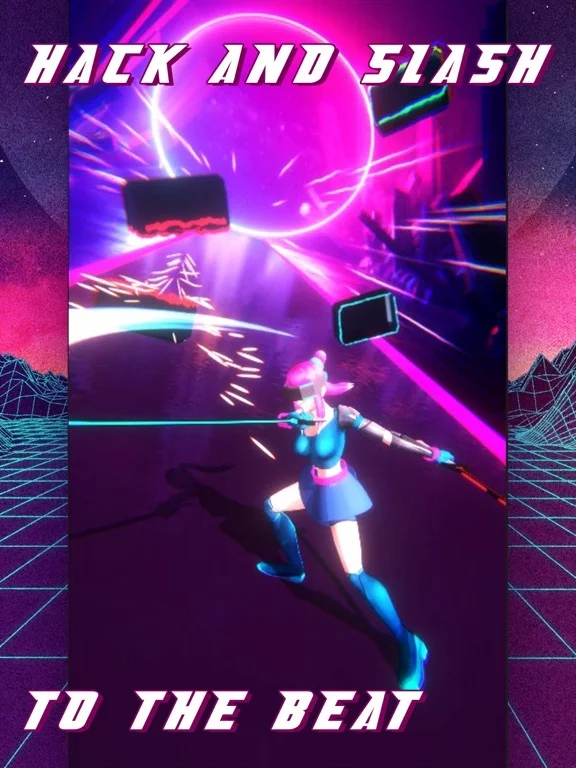 Изображение игры: Cyber Beat Ghost Slasher