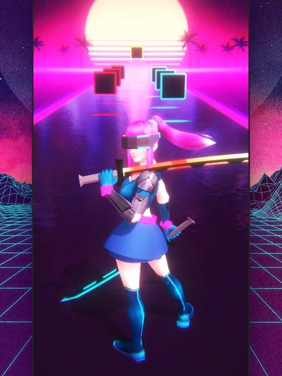 Изображение игры: Cyber Beat Ghost Slasher