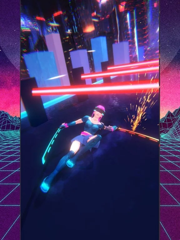Изображение игры: Cyber Beat Ghost Slasher
