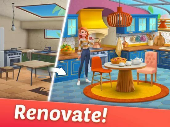 Изображение игры: DesignVille: Merge & Design