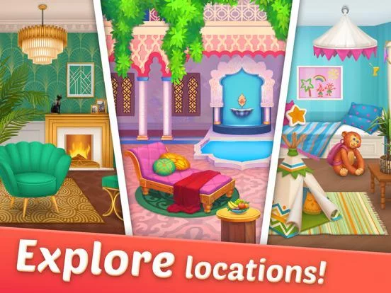 Изображение игры: DesignVille: Merge & Design
