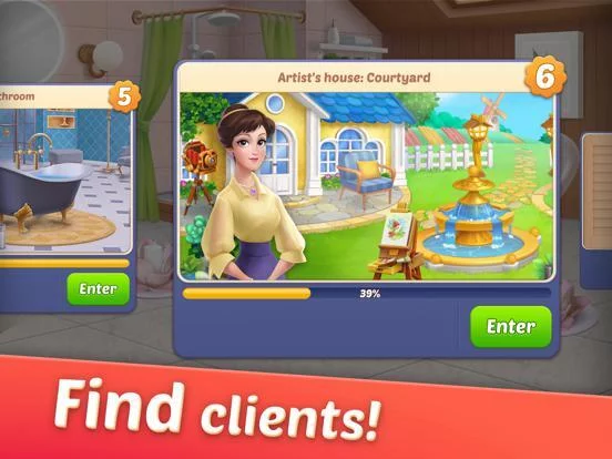 Изображение игры: DesignVille: Merge & Design
