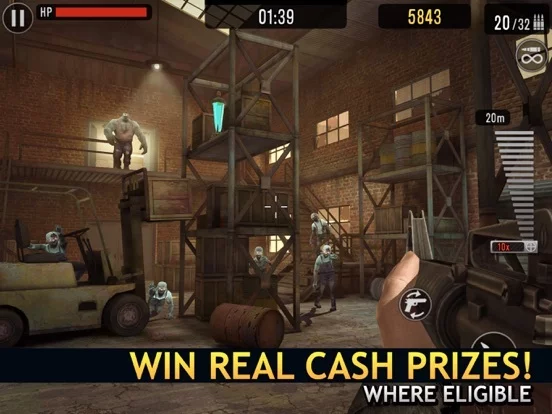 Изображение игры: Last Hope Shooter: Zombie FPS